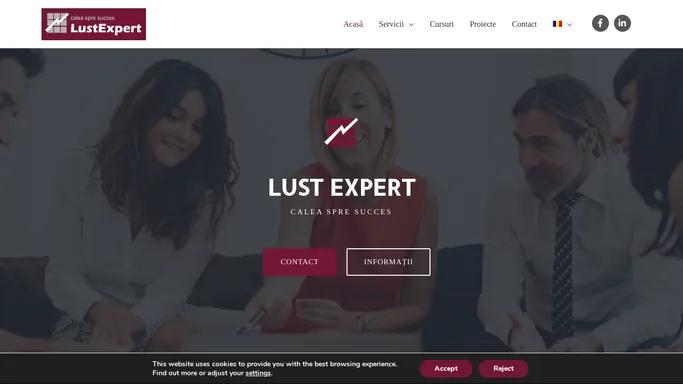 Lust Expert - Calea spre succes