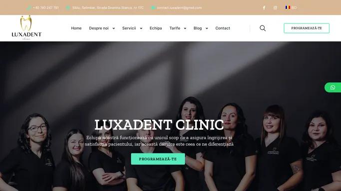 Homepage - Luxadent Clinic