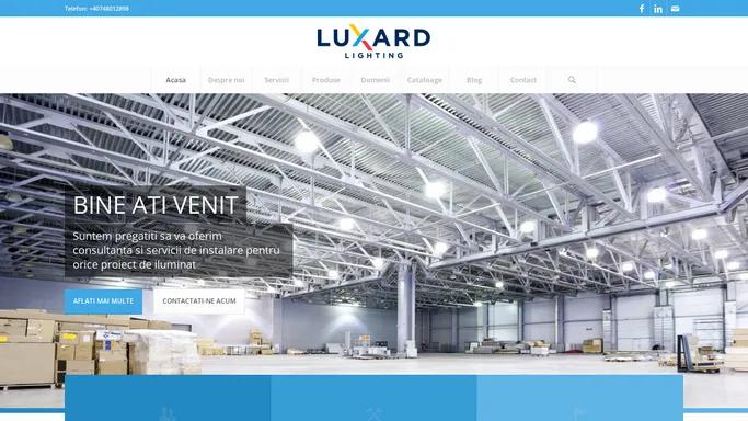 LUXARD Lighting | Solutii profesionale pentru iluminat Led