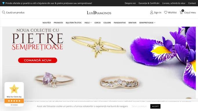 LuxDiamonds – Magazin online de bijuterii