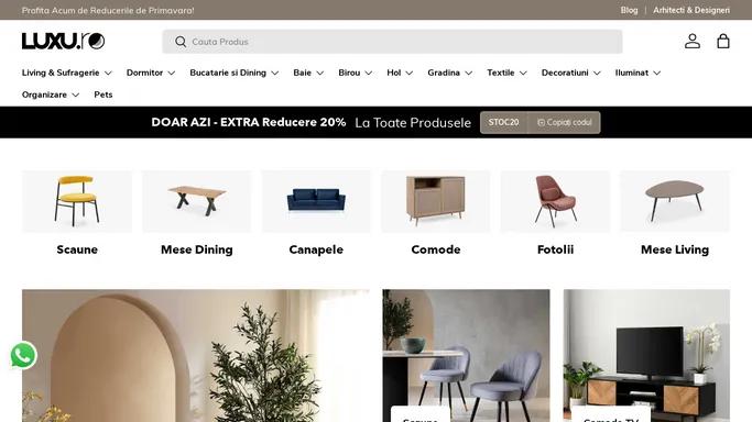 Luxu.ro | Mobila si Decoratiuni pentru Acasa