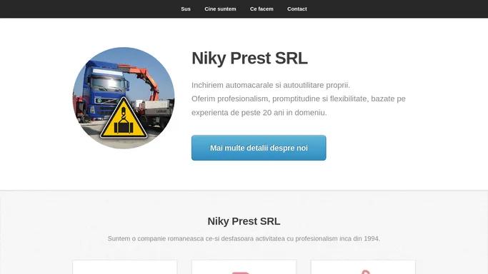 Niky Prest SRL - Inchirieri automacarale si autoutilitare