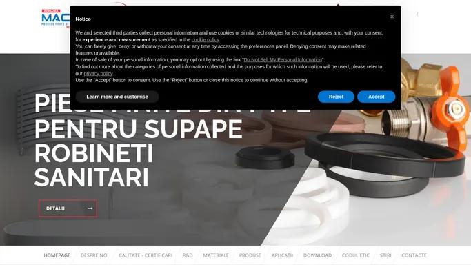 Maceplast Romania - Homepage