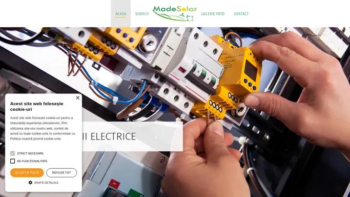 Made Solar SRL – Instalatii electrice, termice si sanitare