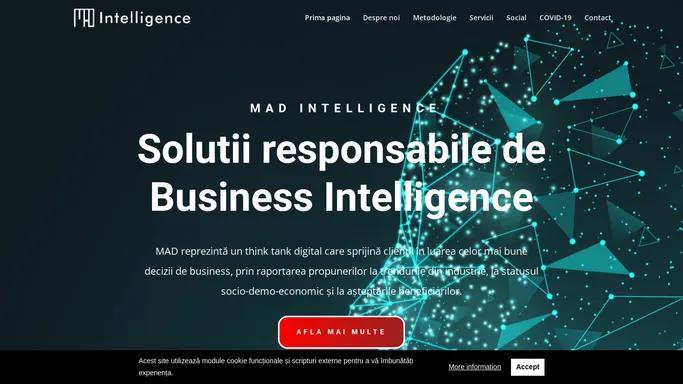 Mad Intelligence | Business Intelligence. Data Analysis. Investment insight. Forecasting. Market Research. Consulting. Public Pollicy. Data Scraping. Open Source Intelligence.