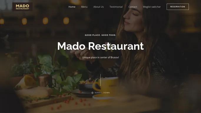 Home - Restaurant Mado Brasov