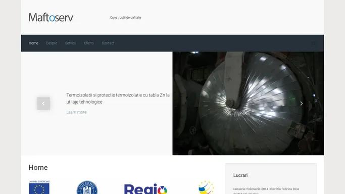 Maftoserv – Constructii de calitate