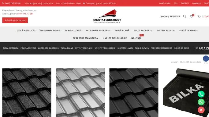 Magazin - Magazin Panotaj Construct