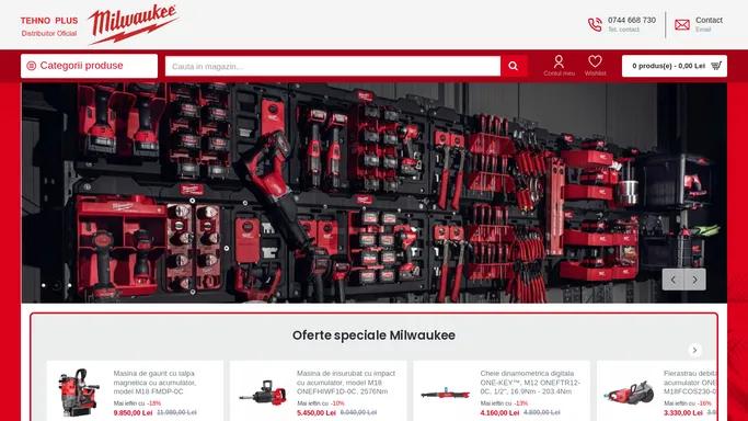 Magazin Online cu scule si accesorii Milwaukee