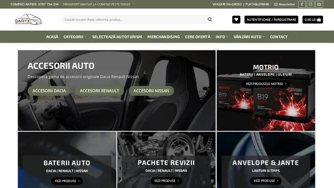 Darex Auto | Piese si accesorii auto originale | Dacia | Renault | Nissan