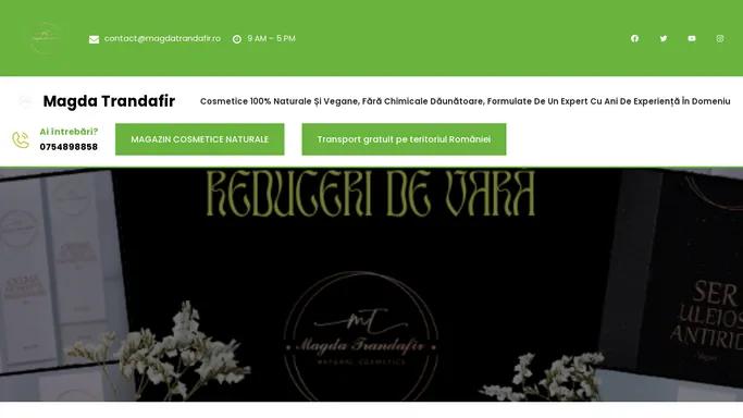 Magda Trandafir Natural Cosmetics - Magda Trandafir