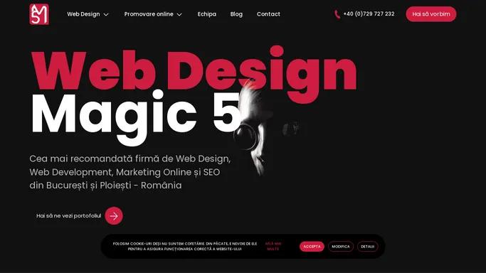 Web design - Marketing - Promovare online | Magic 5