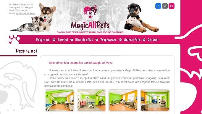 Toaletaj Gheorgheni Caini Pisici | Salon Magic All Pets