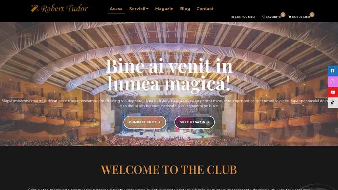 Welcome to Magicianul Robert Tudor | Magicianul Robert Tudor