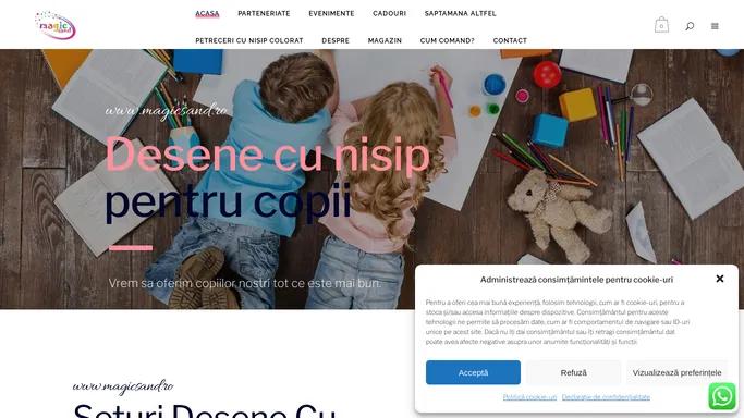 Desene cu nisip - MagicSand