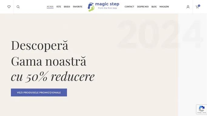 Magicstep – Incaltaminte Cluj de la marci de top – Incaltaminte Melania, Geox, Biomecanics, Pediped.