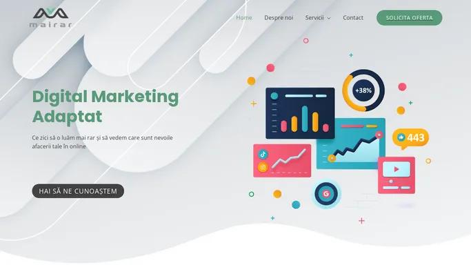 Agentie de Digital Marketing | Mairar