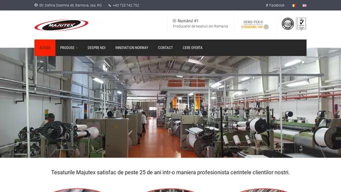 Majutex - Producator de tesaturi si tratamente speciale