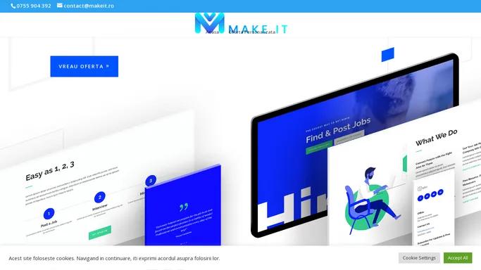 MakeIT - Web Design & Development - Afla cat costa un magazin online