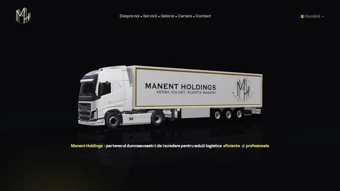 Manent Holdings - Transport si Logistica Nationala si Internationala