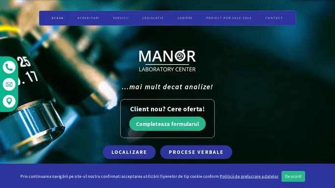 Manor Laborator