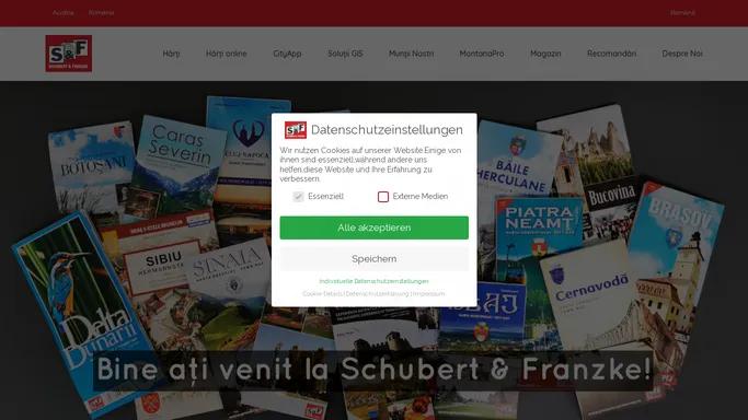 Schubert & Franzke | Harti individualizate si altele | print, web & aplicatie
