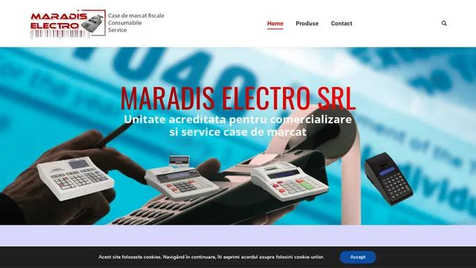 Maradis Electro Srl Targu Mures - Case de marcat fiscale, cantare electronice, masini de numarat bani, consumabile, tipizate fiscale, service