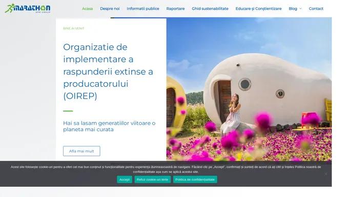 Marathon EPR - Organizatie de Implementare a obligatiilor privind Responsabilitatea Extinsa a Producatorilor