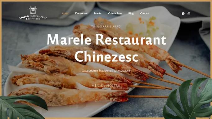 Acasa - Marele Restaurant Chinezesc