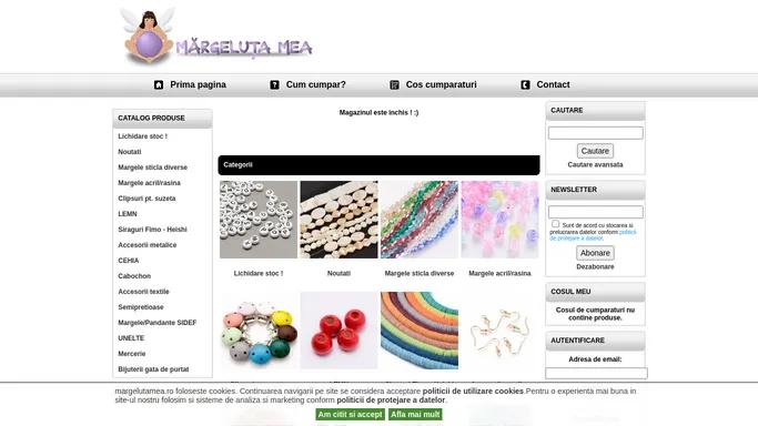 Magazin online cu materiale pentru margelit si alte hobby-uri