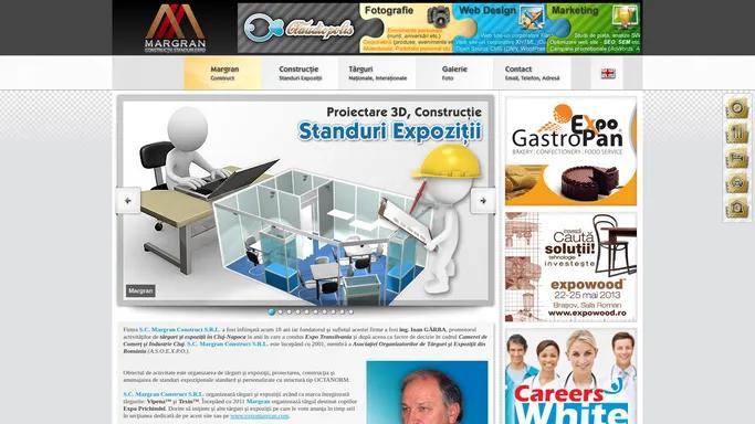 Margran Cluj Napoca - Constructie standuri expozitii, Targuri in Romania, Ungaria, Cehia
