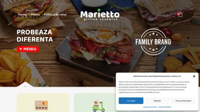 Marietto – Sandwich Sibiu – Sandwich-uri pentru acasa