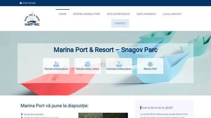 Marina Port & Resort – Snagov Parc