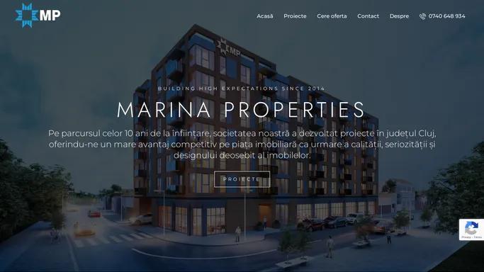 Marina Properties – Building high expectations since 2014