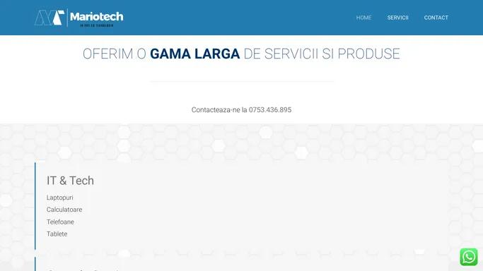 Mario Tech – In pas cu tehnologia