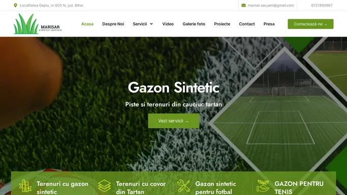 Gazon Sintetic Pentru Fotbal - Marisar.ro