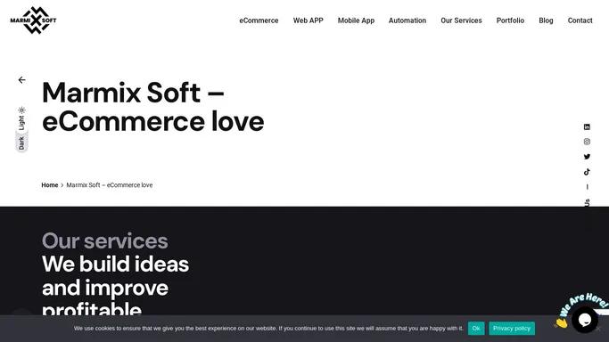 Marmix Soft - eCommerce love - Marmix Soft ecommerce solutions