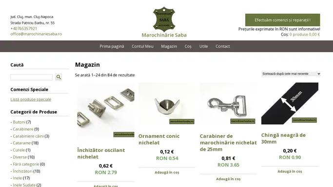 Marochinarie Reparatii, Comenzi si Accesorii Saba Cluj Napoca