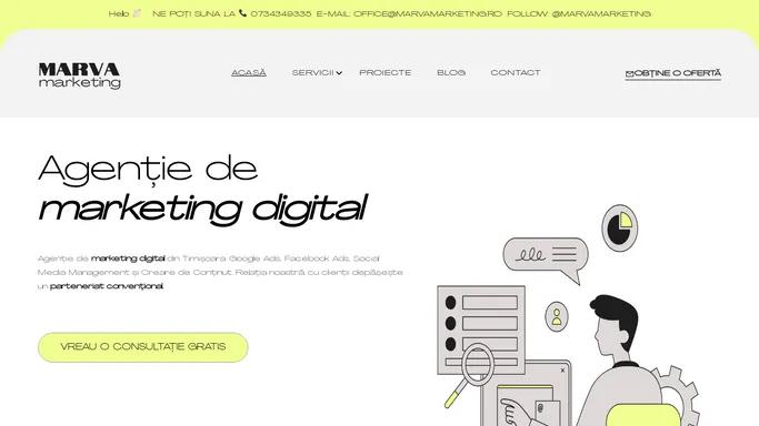 Marva Marketing - Agentie de marketing digital