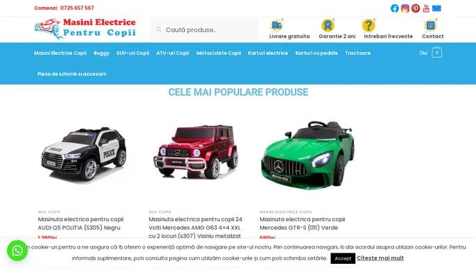 Masini Electrice Copii