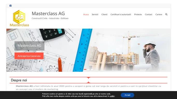 Masterclass AG – Constructii Civile – Industriale – Edilitare