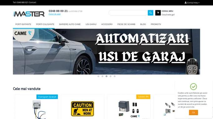 Automatizari CAME - Magazin online dedicat