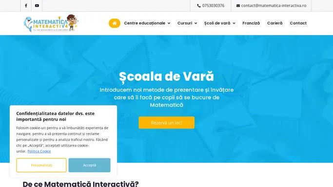 Acasa - Matematica Interactiva