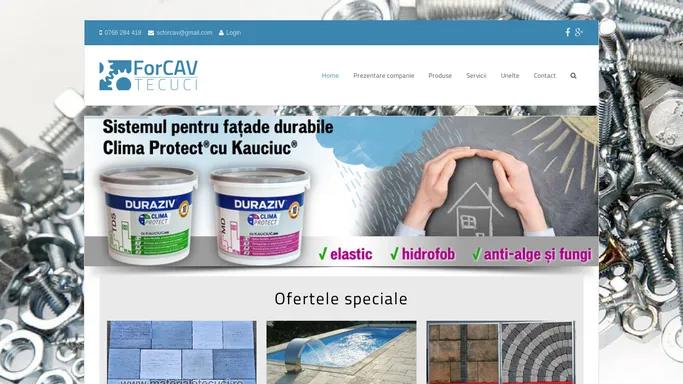 ForCAV SRL – Materiale de constructii, finisaje si materiale lemnoase