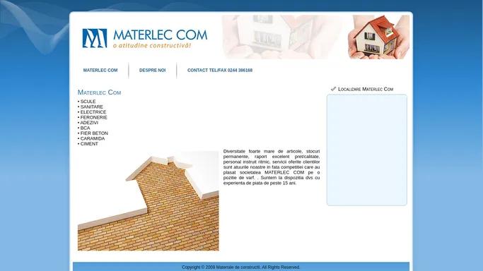 materlec com - materiale de constructii