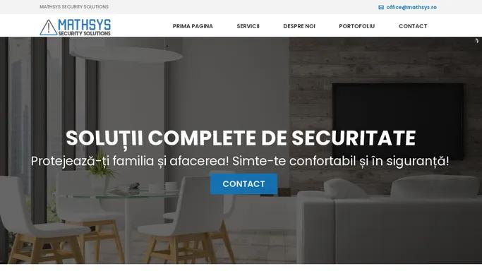 mathsys.ro - Solutii complete de securitate