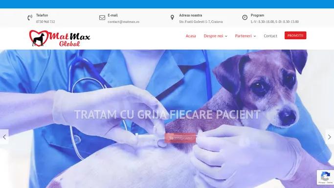 MatMax – Cabinet si farmacie veterinara