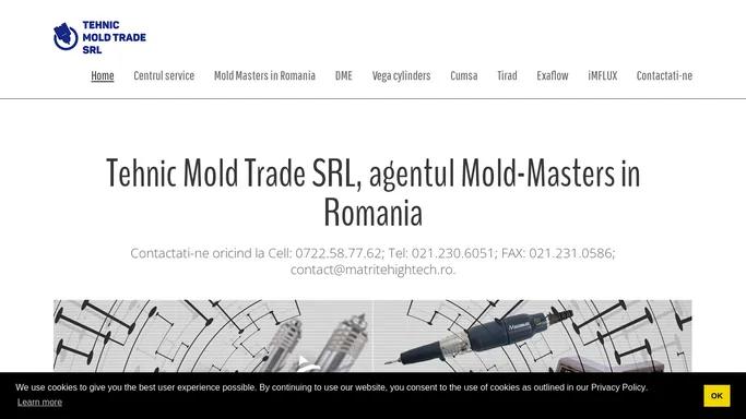 Technic Mold Trade LTD, Mold Masters Representative in Romania