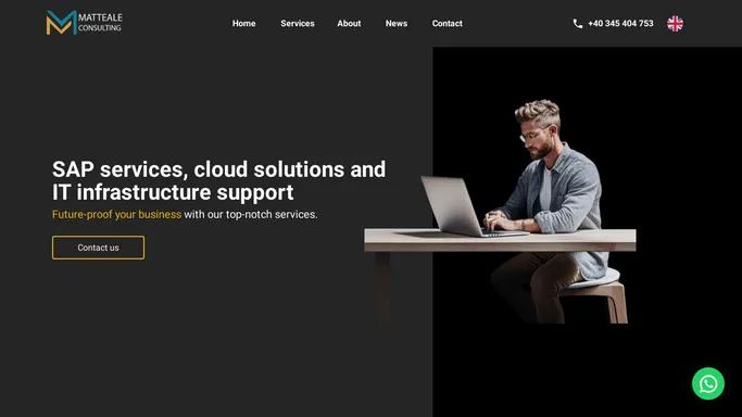 Matteale Consulting: Enhancing Business Throught IT Solutions
