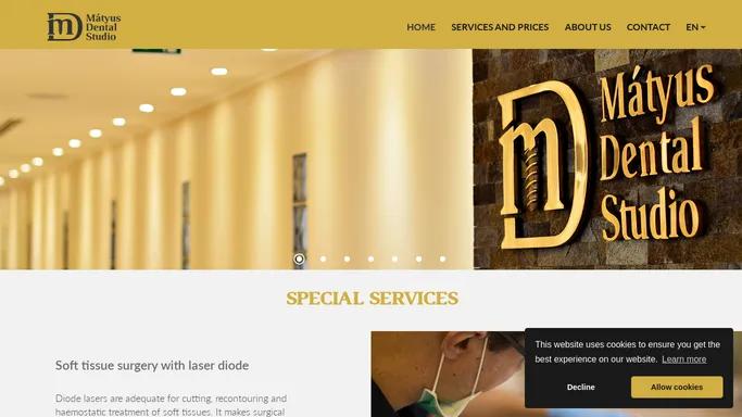 homepage - matyusdental